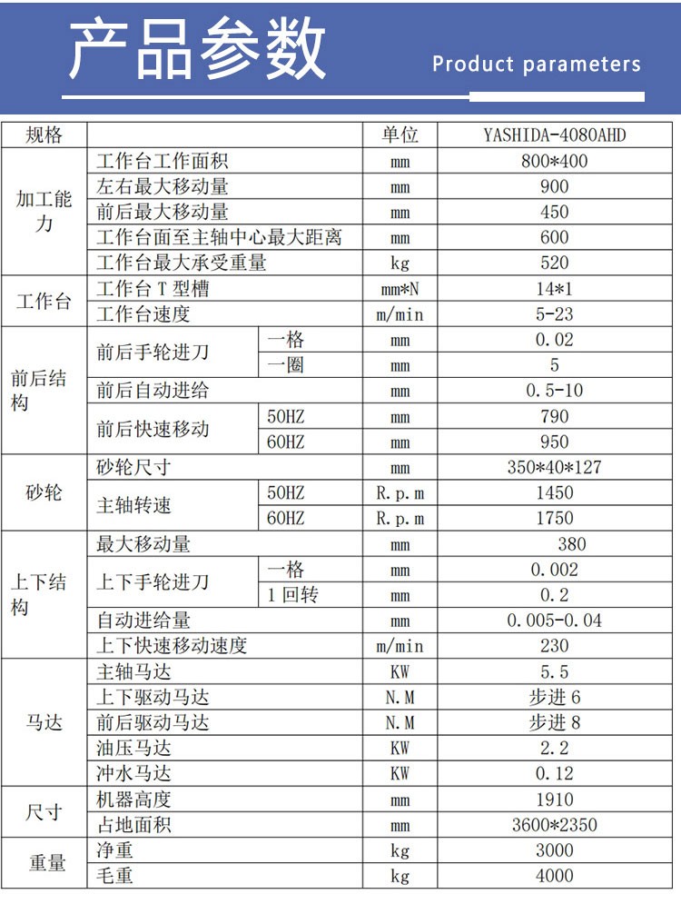 全自動平面磨床、大水磨